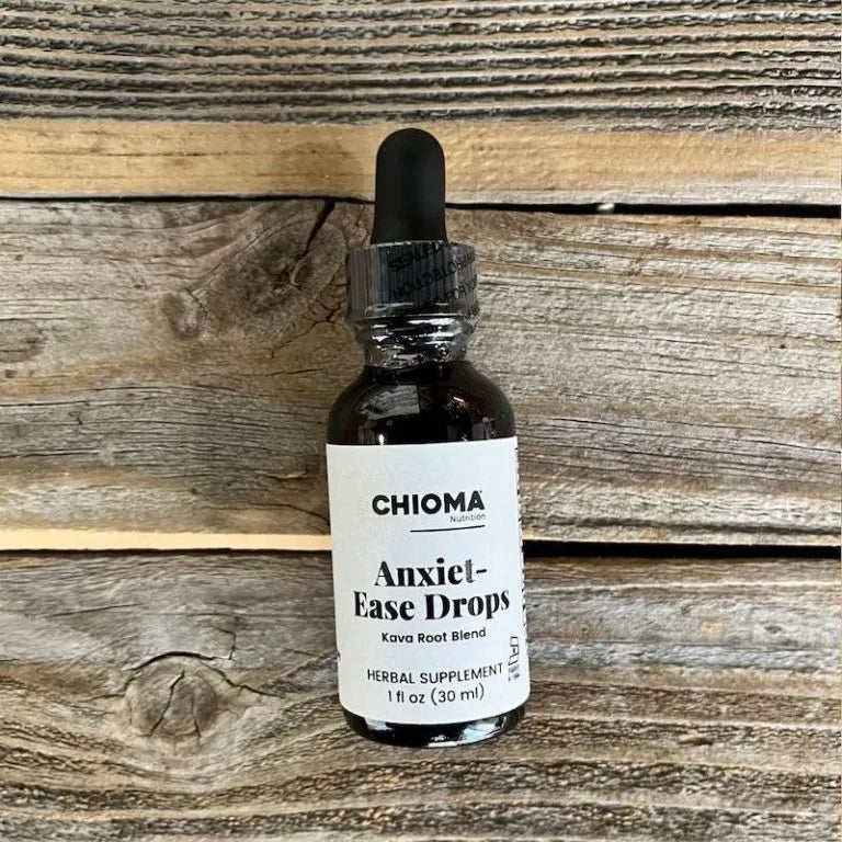 Anxiet-Ease Drops – Kava Root Blend Alcohol Free