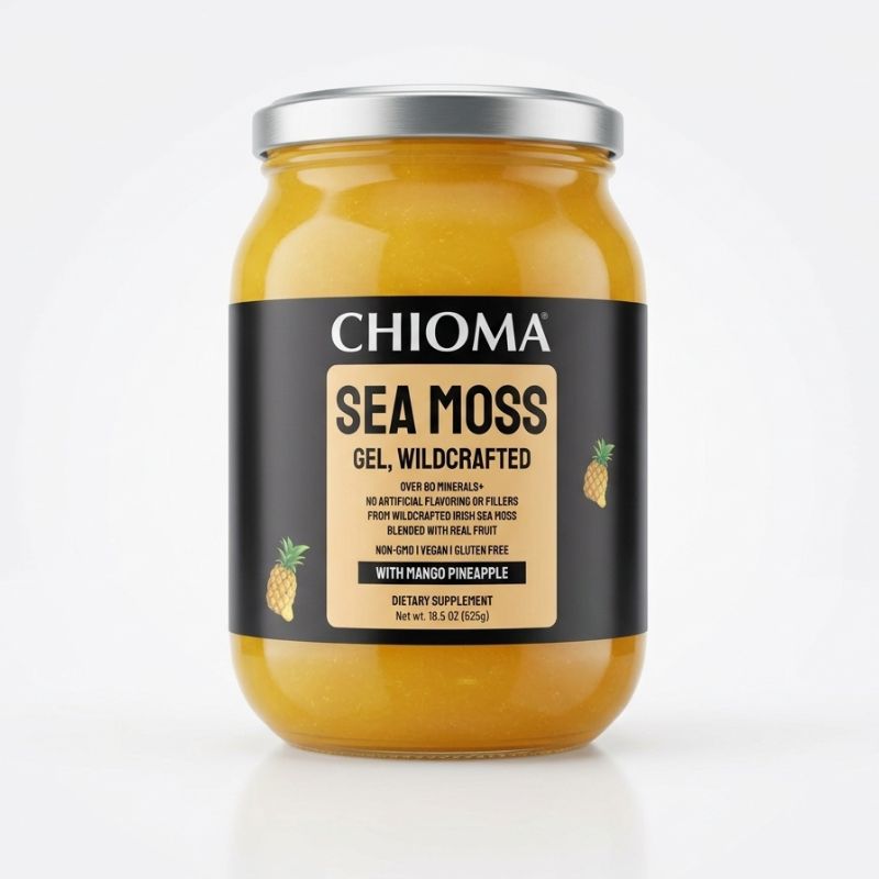 Sea Moss Gel, St. Lucian, Mango Pineapple