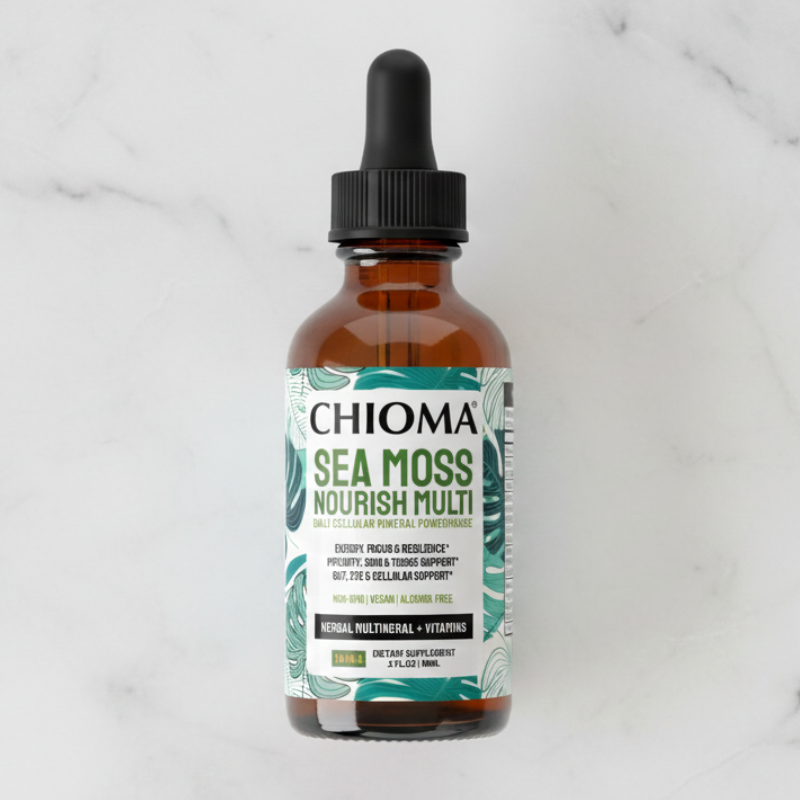 Sea Moss Nourish Herbal Mineral Multi -16-In-1 Herbal Drops