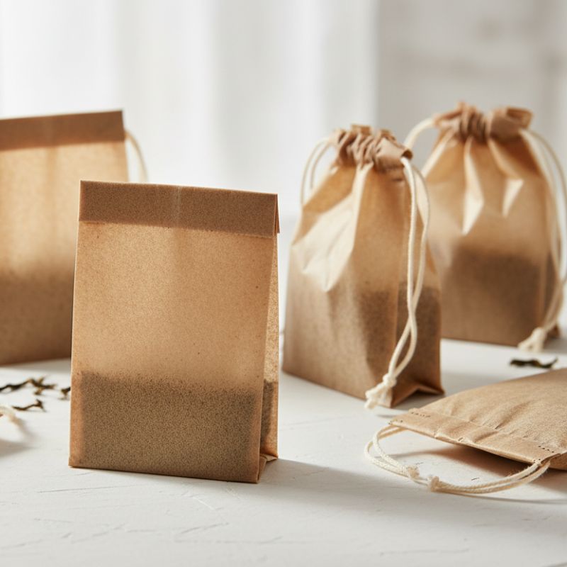 Tea Bags, Biodegrable & Plastic Free (75pcs)