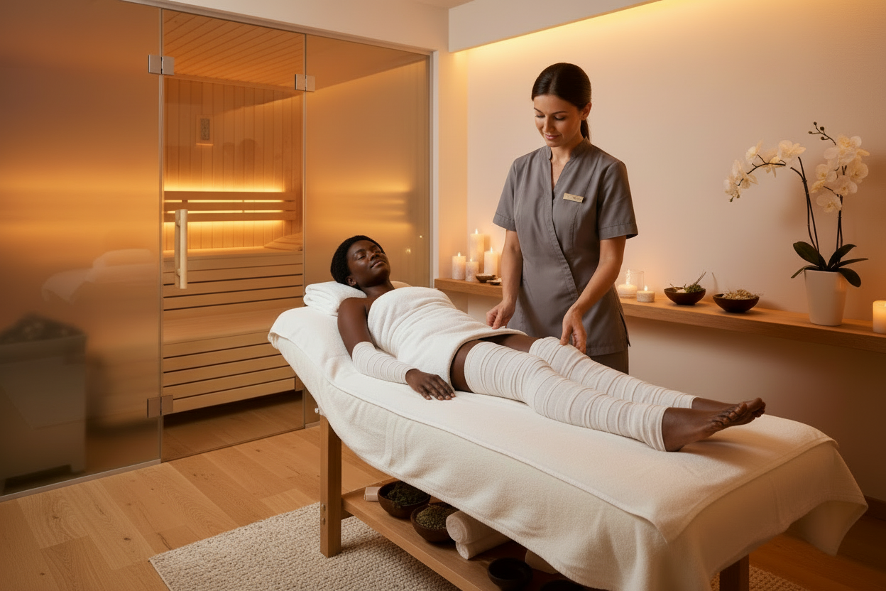 keep the image but make the client darker skin