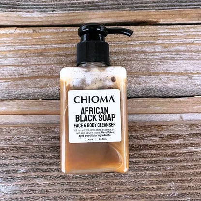 African Black Soap Gentle Liquid Cleanser