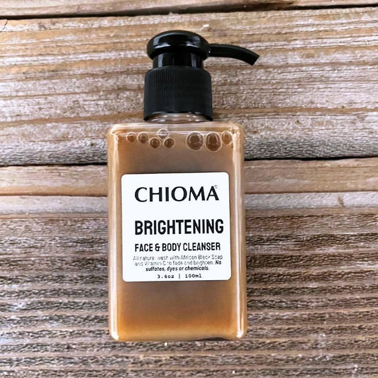 Brightening Cleanser – Vitamin C, Turmeric, Lemon & African Black Soap