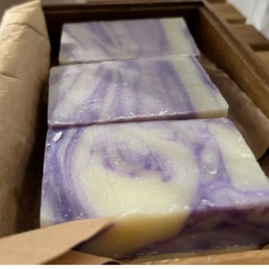 Calming Bar – Natural Lavender & Shea Butter Soap