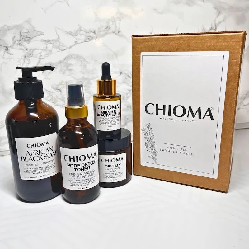 CHIOMA Essential Skin Set: Daily Glow Ritual