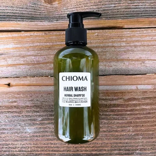 Deep Clean & Hydrate Natural Shampoo - Natural African Black Soap + Batana Oil Hair Wash