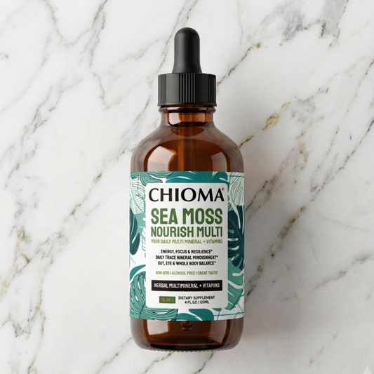 Sea Moss Nourish Herbal Mineral Multi -16-In-1 Herbal Drops