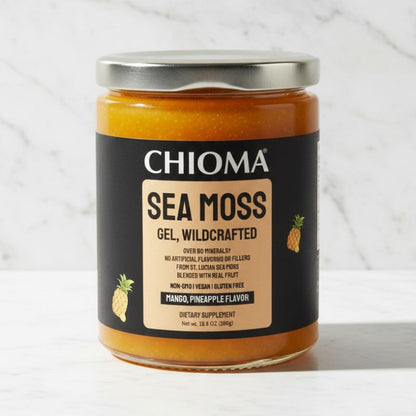 Sea Moss Gel, St. Lucian, Mango Pineapple
