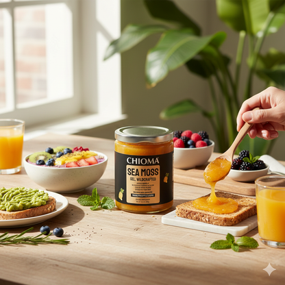 Sea Moss Gel, St. Lucian, Mango Pineapple